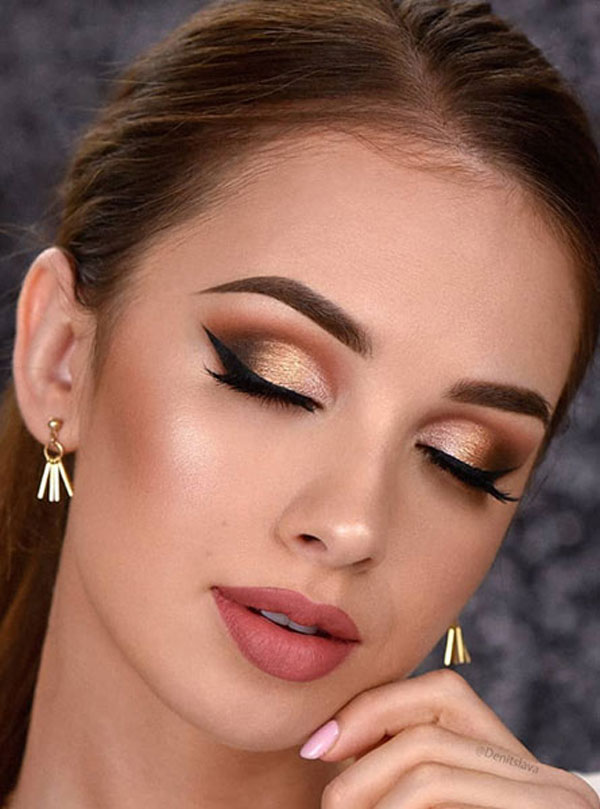 مدل آرایش صورت ملایم مجلسی دخرانه و عروسکی زیبا و لاکچری سال