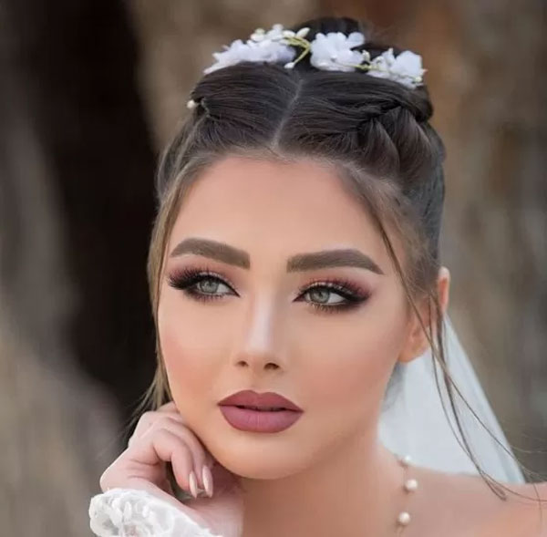 مدل آرایش عروس تیره و روشن و لایت و عروسکی دخترانه جدید