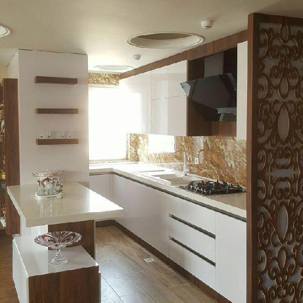 مدل آشپزخانه کوچک شیک و مدرن و کلاسیک تیره و روشن لاکچری و زیبا