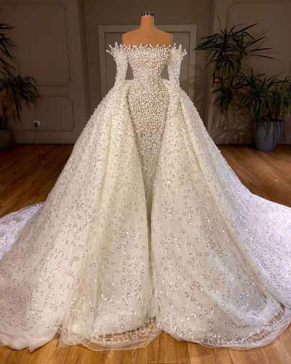 مدل لباس عروس شیک و جذاب و پرنسسی و مدل ماهی و یقه دلبری