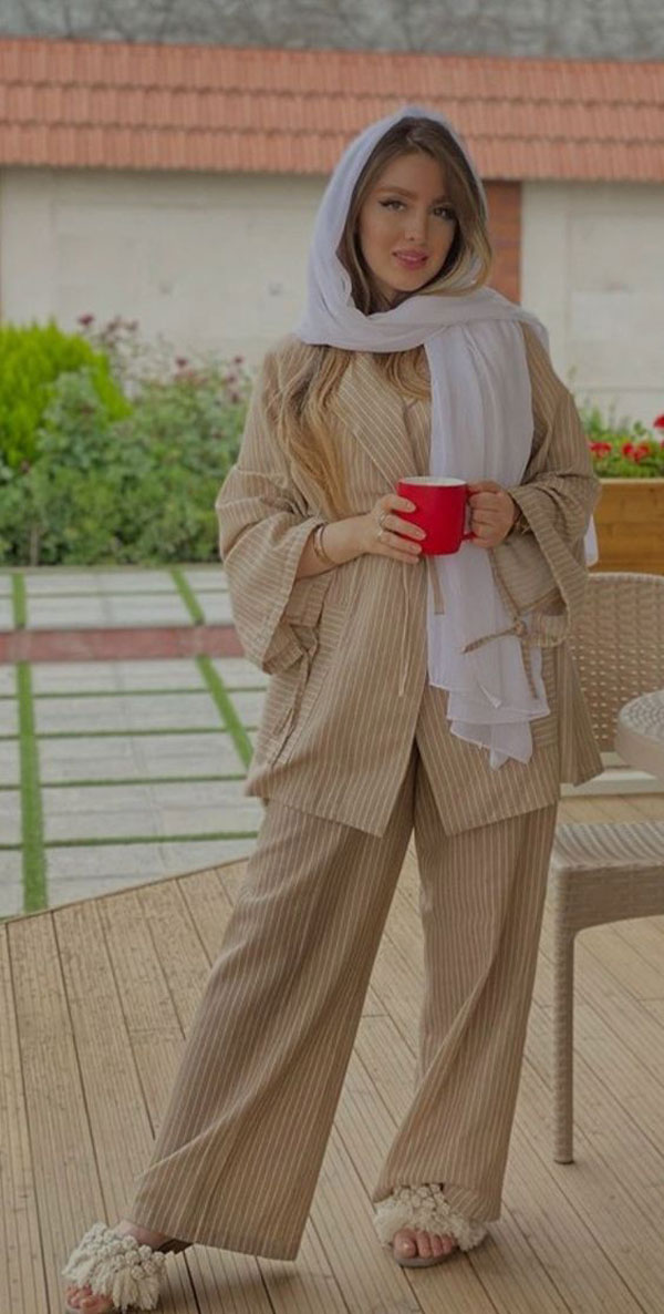 مدل مانتو تابستانی با پارچه نخی کوتاه و بلند لاکچری و خنک سال
