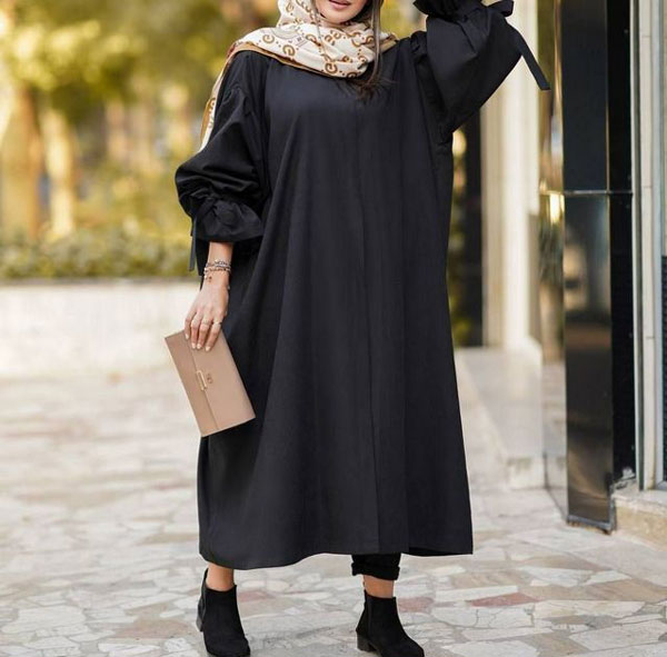 مدل مانتو تابستانی با پارچه نخی کوتاه و بلند لاکچری و خنک سال