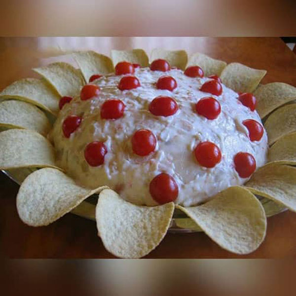 تزیین سالاد الویه شیک و مجلسی و ساده مهمانی