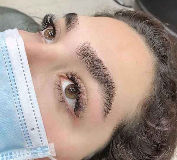 مدل ابرو پهن دخترانه شیک و جدید زیبا و مناسب هرسنی و لاکچری