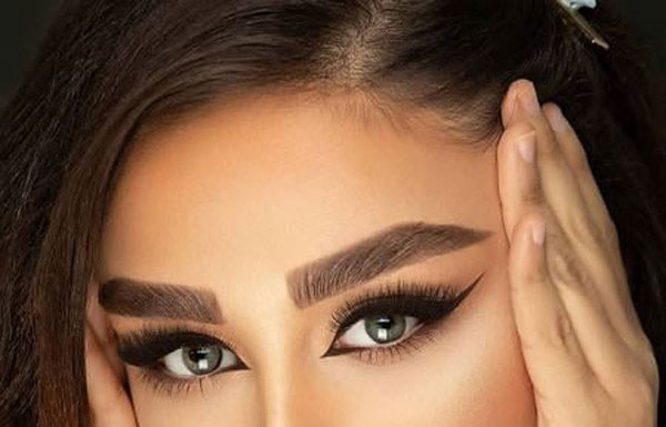 مدل ابرو پهن دخترانه شیک و جدید زیبا و مناسب هرسنی و لاکچری