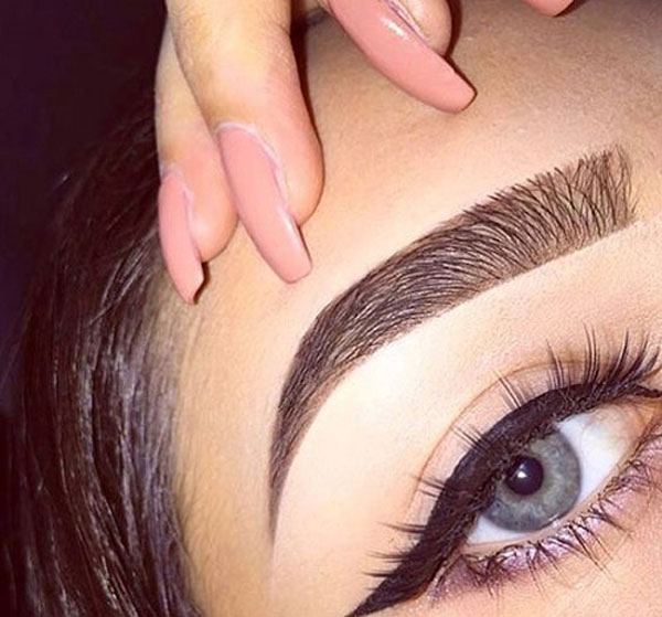 مدل ابرو پهن دخترانه شیک و جدید زیبا و مناسب هرسنی و لاکچری