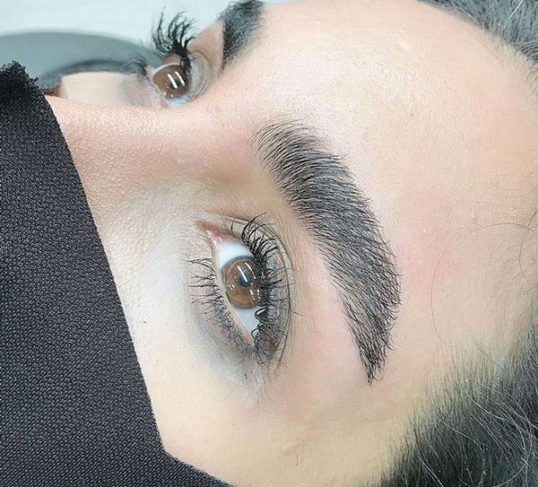 مدل ابرو پهن دخترانه شیک و جدید زیبا و مناسب هرسنی و لاکچری