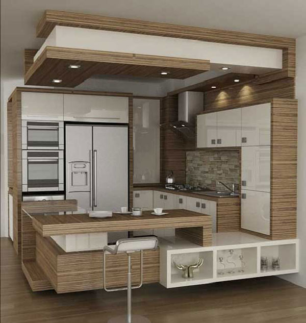 مدل کابینت آشپزخانه شیک و مدرن و کلاسیک جدید و زیبا و ساده سال 
