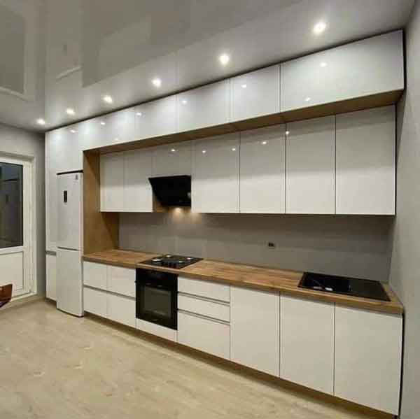مدل کابینت های گلاس شیک مناسب اشپزخانه های کوچک و بزرگ با طرح های منحصر بفرد