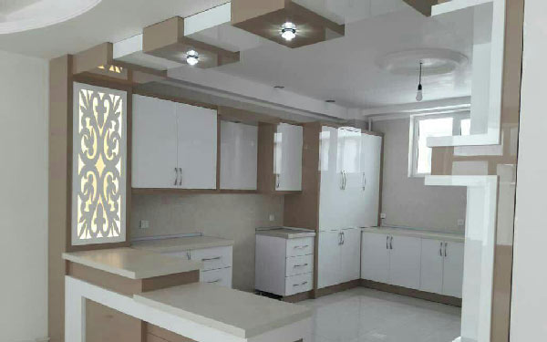 مدل کابینت های گلاس شیک مناسب اشپزخانه های کوچک و بزرگ با طرح های منحصر بفرد