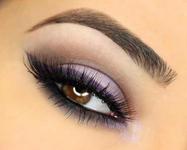 مدل آرایش چشم ملایم دخترانه زیبا خیره کننده برای مهمانی ها و مراسمات خاص