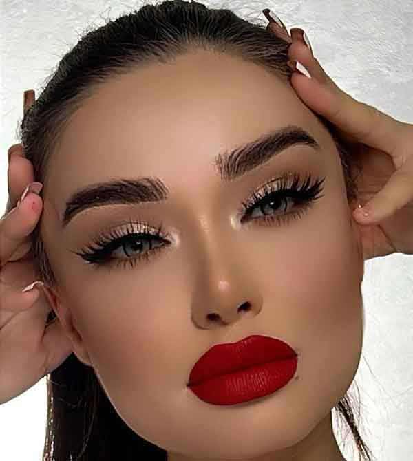 به روزترین مدل آرایش صورت جدید با سبک های متنوع لایت ایرانی اروپایی و خلیجی