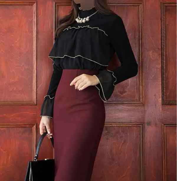 مدل بلوز دامن مجلسی جدید اینستا با ایده های ساده و طرحدار شیک جذاب و باکلاس