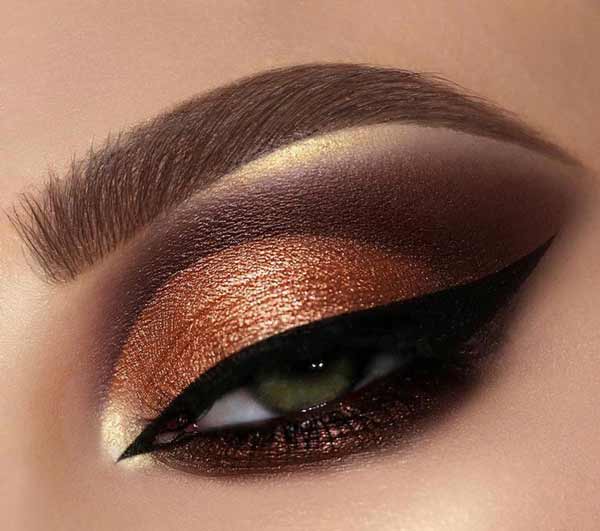 مدل آرایش چشم عروس با ایده های جذاب جدید ساده کلاسیک و اروپایی خیره کننده