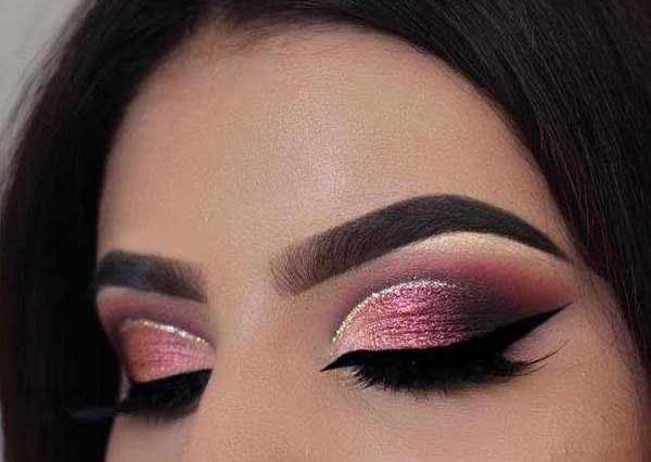 مدل آرایش چشم عروس با ایده های جذاب جدید ساده کلاسیک و اروپایی خیره کننده