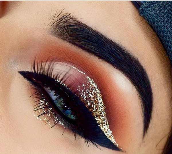 مدل آرایش چشم عروس با ایده های جذاب جدید ساده کلاسیک و اروپایی خیره کننده