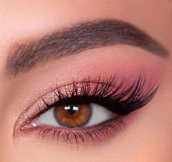 مدل آرایش چشم دخترانه ساده ملایم شیک و جذاب با ایده های متنوع امروزی و ترند