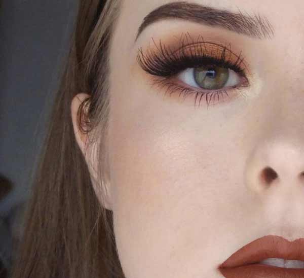 مدل آرایش چشم دخترانه ساده ملایم شیک و جذاب با ایده های متنوع امروزی و ترند