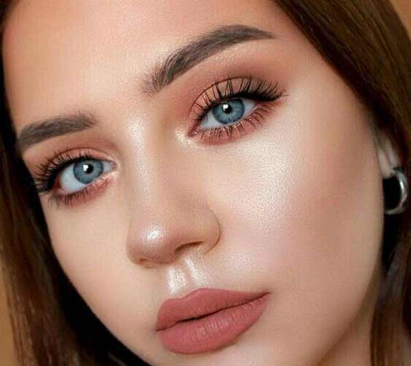 مدل آرایش چشم دخترانه ساده ملایم شیک و جذاب با ایده های متنوع امروزی و ترند