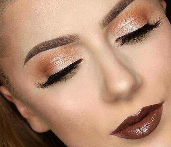 مدل آرایش صورت دخترونه با ایده های طبیعی لایت نچرال و شلوغ جذاب و ترند 2024