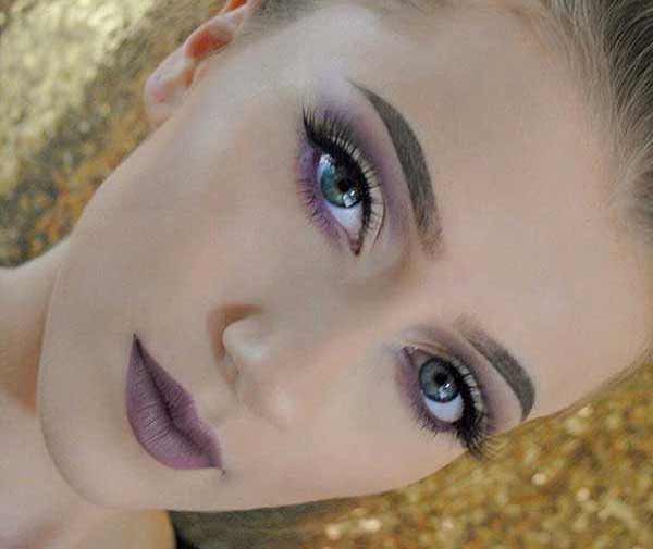 مدل آرایش صورت دخترونه با ایده های طبیعی لایت نچرال و شلوغ جذاب و ترند 2024