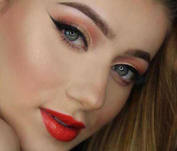 مدل آرایش صورت دخترونه با ایده های طبیعی لایت نچرال و شلوغ جذاب و ترند 2024