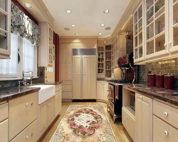 مدل آشپزخانه دو طرف اپن با به روز ترین مدرن ترین و شیک ترین طراحی های مدروز