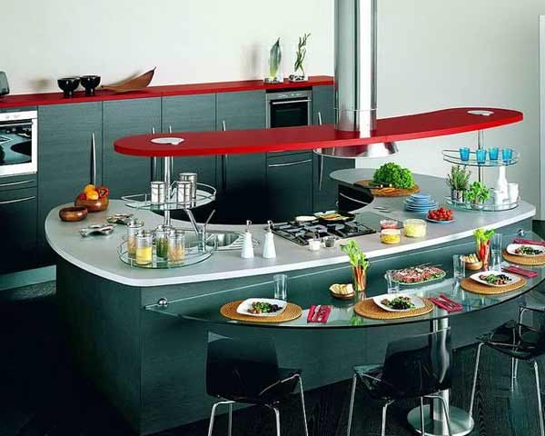 مدل آشپزخانه جزیره با ایده های متنوع شیک ساده و مدرن مناسب برا همه سلیقه ها