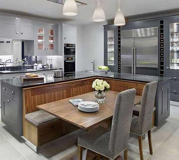مدل آشپزخانه جزیره با ایده های متنوع شیک ساده و مدرن مناسب برا همه سلیقه ها