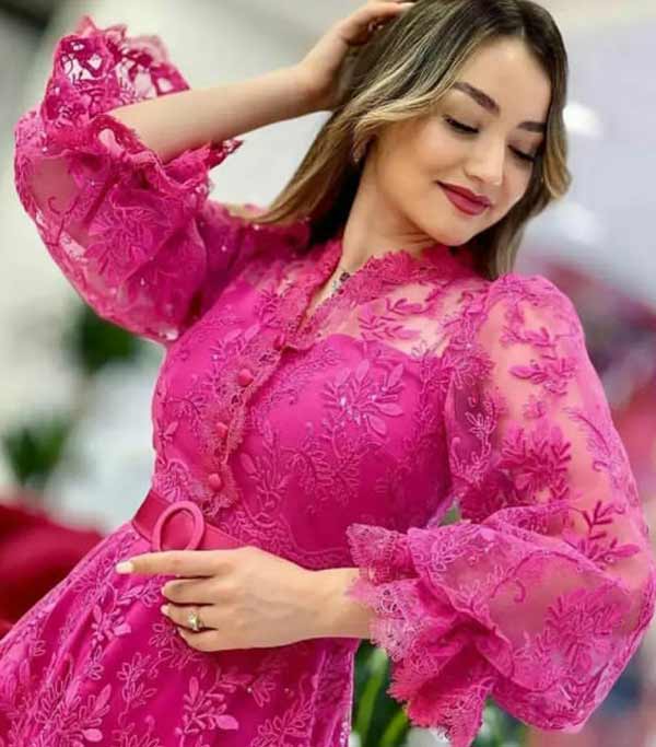 مدل لباس گیپور زنانه مجلسی با طرح های بلند کوتاه شیک جذاب مخصوص خاص پسندان