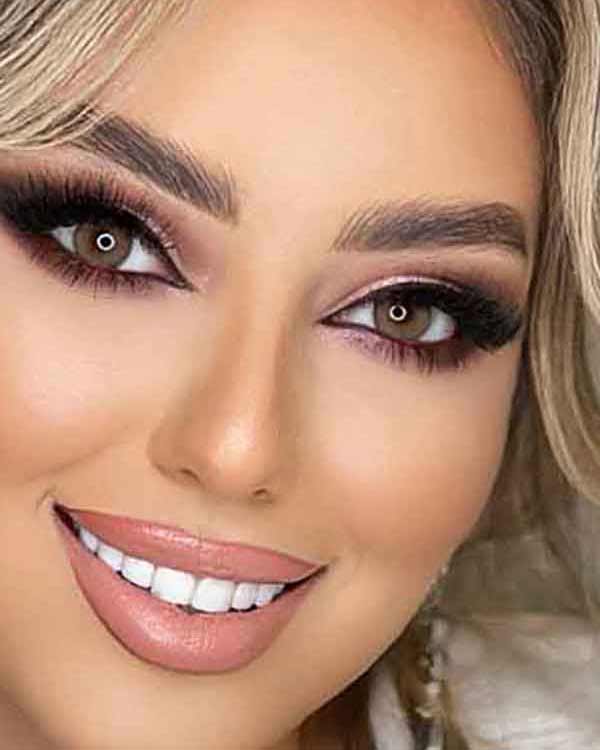 زیباترین مدل آرایش صورت با فرم های متفاوت با ایده های زیبا زنانه و دخترانه