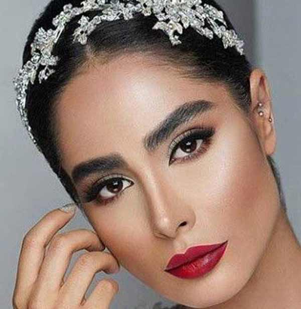 عکس آرایش عروس با سبک های اروپایی ایرانی و خلیجی زیبا جذاب دیدنی و ترند