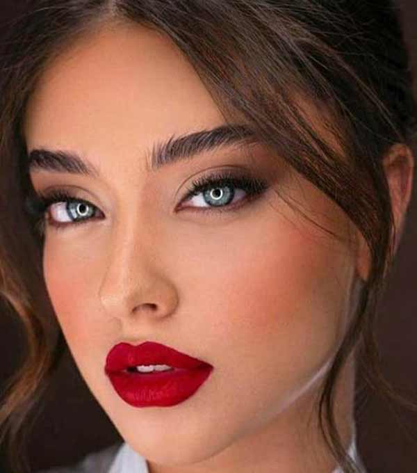 عکس آرایش عروس جدید جذاب شیک ترند و امروزی برای همه نوع فرم های صورت