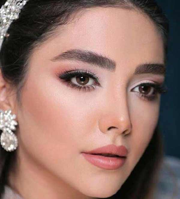 عکس آرایش عروس جدید جذاب شیک ترند و امروزی برای همه نوع فرم های صورت