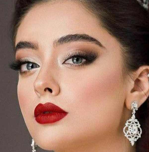 عکس آرایش عروس جدید جذاب شیک ترند و امروزی برای همه نوع فرم های صورت