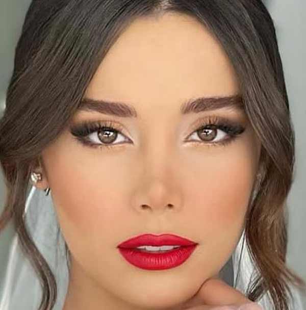 عکس آرایش عروس جدید جذاب شیک ترند و امروزی برای همه نوع فرم های صورت