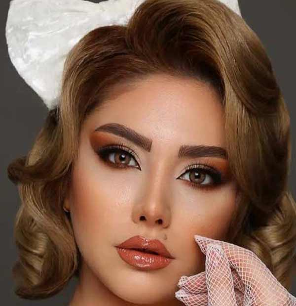 عکس آرایش عروس جدید جذاب شیک ترند و امروزی برای همه نوع فرم های صورت