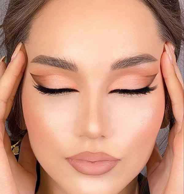 مدل آرایش عروس عروسکی لایت و نچرال برای همه نوع فرم صورت ها جذاب و دیدنی