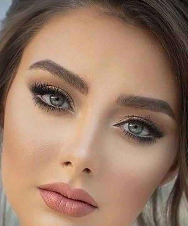 مدل آرایش عروس عروسکی لایت و نچرال برای همه نوع فرم صورت ها جذاب و دیدنی