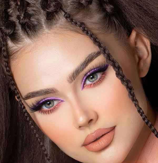 مدل آرایش عروس عروسکی لایت و نچرال برای همه نوع فرم صورت ها جذاب و دیدنی