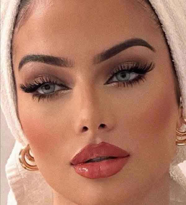 مدل آرایش عروس عروسکی لایت و نچرال برای همه نوع فرم صورت ها جذاب و دیدنی
