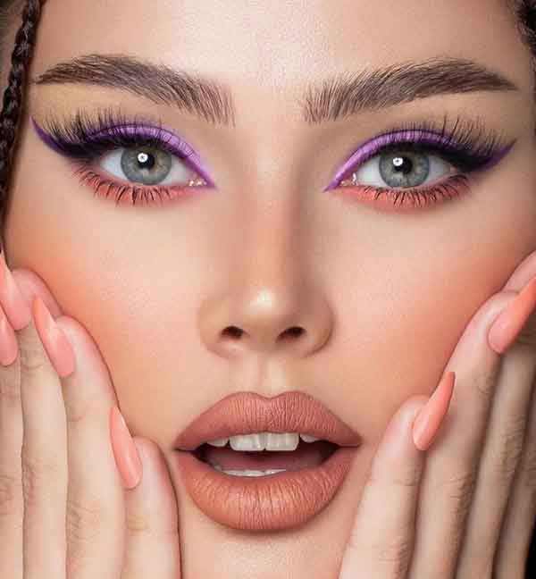 مدل آرایش عروس عروسکی لایت و نچرال برای همه نوع فرم صورت ها جذاب و دیدنی