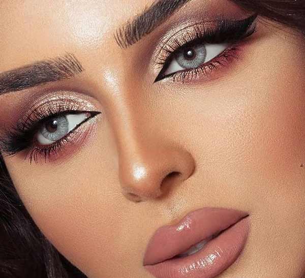 مدل آرایش عروس جدید با سبک های متنوع ایرانی لایت اروپایی غلیظ بسیار جذاب و خاص