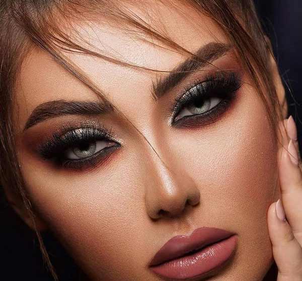 مدل آرایش عروس جدید با سبک های متنوع ایرانی لایت اروپایی غلیظ بسیار جذاب و خاص