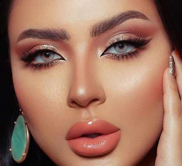 مدل آرایش عروس جدید با سبک های متنوع ایرانی لایت اروپایی غلیظ بسیار جذاب و خاص