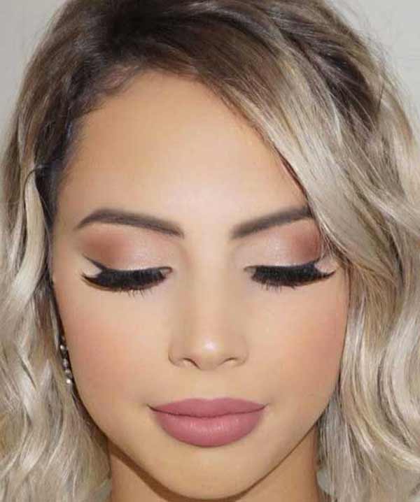 مدل آرایش دخترانه مجلسی با میکاپ های بسیار جذاب و رنگ های متنوع شاد و ترند