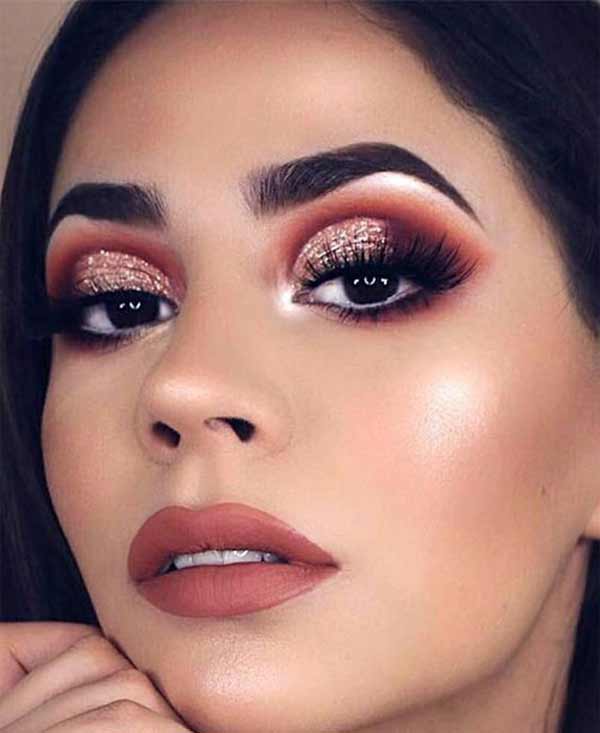 مدل آرایش دخترانه مجلسی با میکاپ های بسیار جذاب و رنگ های متنوع شاد و ترند
