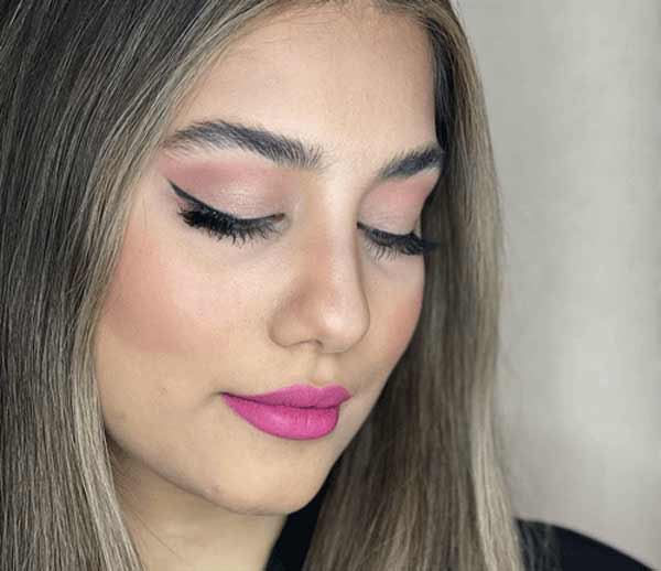 مدل آرایش دخترانه مجلسی با میکاپ های بسیار جذاب و رنگ های متنوع شاد و ترند