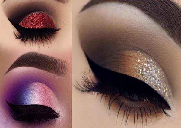 مدل آرایش زنانه مجلسی با سبک های اروپایی لایت خلیجی و شلوغ برای همه سلیقه ها