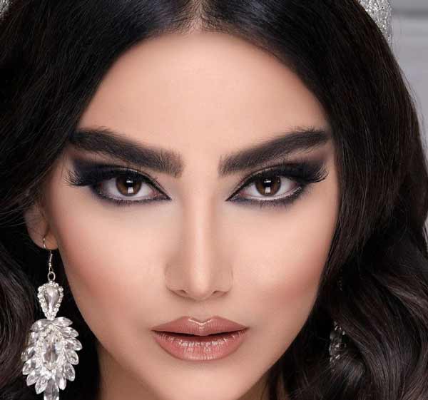 مدل آرایش عروس عربی خلیجی ساده غلیظ و بسیار جذاب با این میکاپ ها بدرخشید